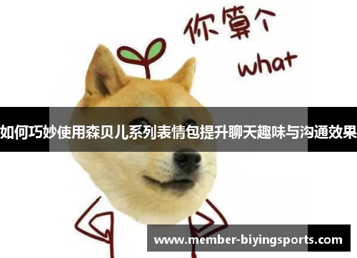 如何巧妙使用森贝儿系列表情包提升聊天趣味与沟通效果