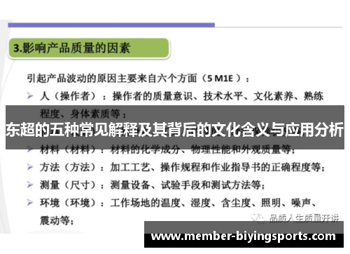 东超的五种常见解释及其背后的文化含义与应用分析