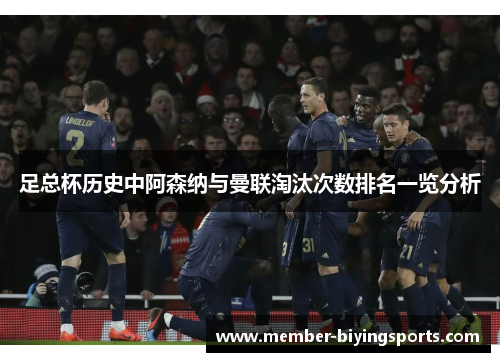 足总杯历史中阿森纳与曼联淘汰次数排名一览分析